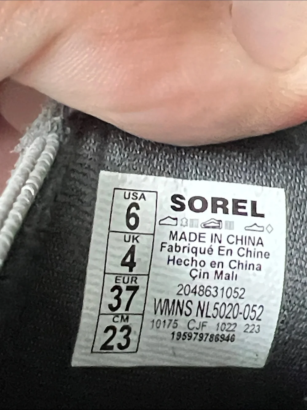 Sorel Women’s Gray Wedge Ankle Boots, size 6 ➡️